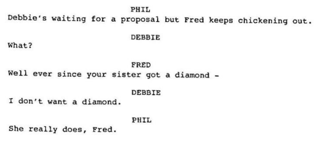 Excerpt from the Groundhog Day libretto